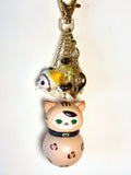 Limited Edition 1/1 “BENGAL” PUCKY Roly-Poly Kitty Bag Charm